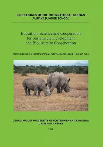 Education, Science and Cooperation for Sustainable Development and Biodiversity Conservation cover