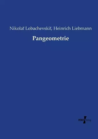 Pangeometrie cover