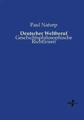 Deutscher Weltberuf cover