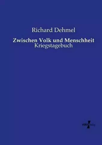 Zwischen Volk und Menschheit cover