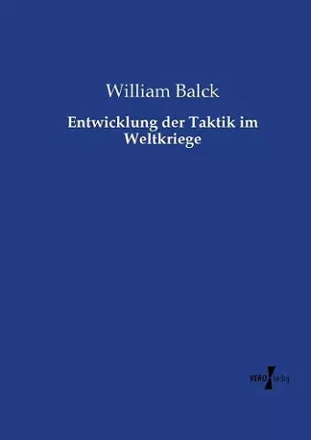 Entwicklung der Taktik im Weltkriege cover