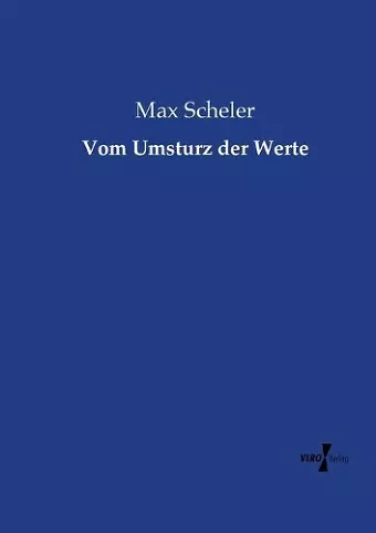 Vom Umsturz der Werte cover