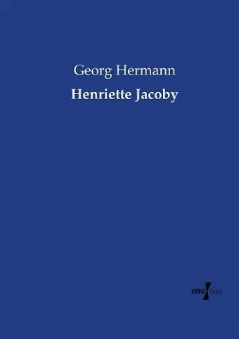 Henriette Jacoby cover