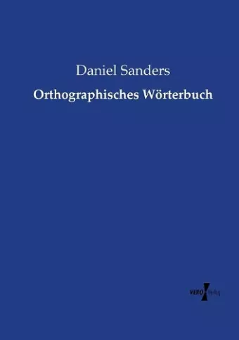 Orthographisches Wörterbuch cover