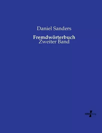 Fremdwörterbuch cover