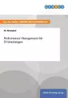 Performance Management für IT-Abteilungen cover