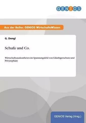 Schufa und Co. cover