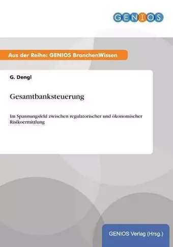 Gesamtbanksteuerung cover