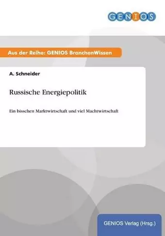 Russische Energiepolitik cover