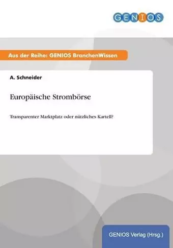 Europäische Strombörse cover