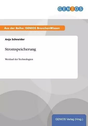 Stromspeicherung cover