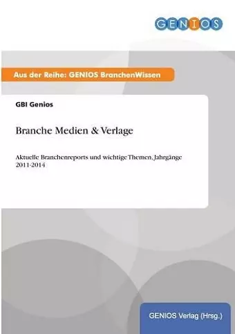 Branche Medien & Verlage cover