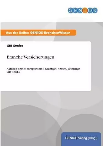 Branche Versicherungen cover