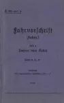 H.Dv. 465/4 Fahrvorschrift - Heft 4 - Fahren vom Sattel cover
