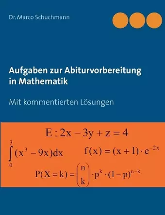 Aufgaben zur Abiturvorbereitung in Mathematik cover