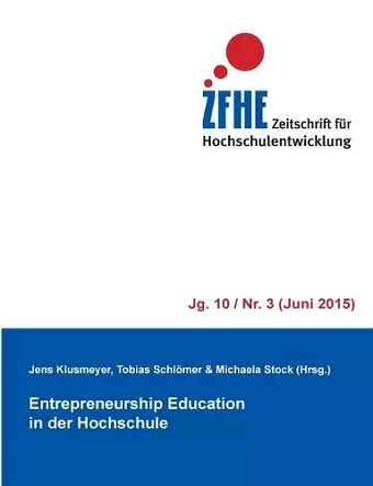 Entrepreneurship Education in der Hochschule cover