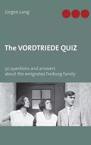 The Vordtriede Quiz cover