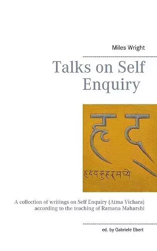 Talks on Self Enquiry cover