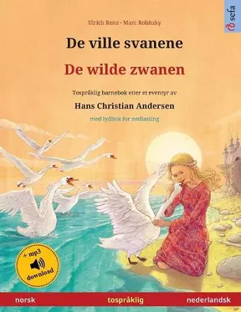 De ville svanene - De wilde zwanen (norsk - nederlandsk) cover