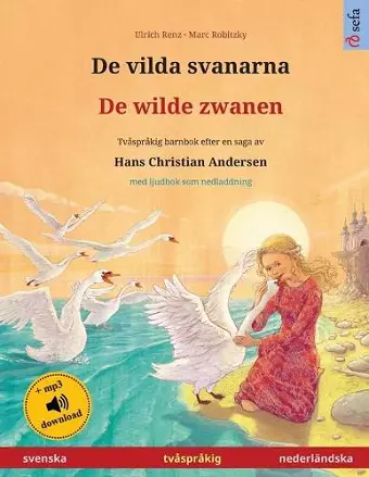 De vilda svanarna - De wilde zwanen (svenska - nederländska) cover