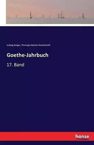 Goethe-Jahrbuch cover