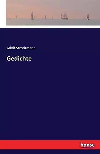 Gedichte cover