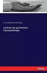 Lehrbuch der gerichtlichen Psychopathologie cover