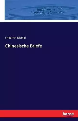 Chinesische Briefe cover