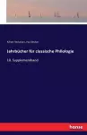 Jahrbücher für classische Philologie cover