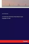 A Comparative Grammar of the Modern Aryan Languages of India cover