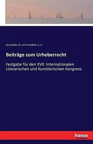 Beiträge zum Urheberrecht cover