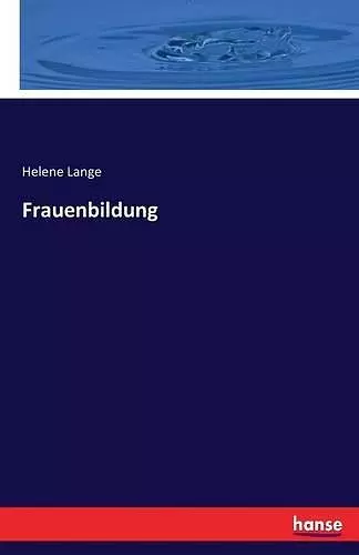 Frauenbildung cover