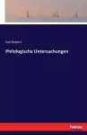 Philologische Untersuchungen cover