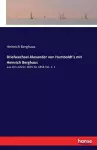 Briefwechsel Alexander von Humboldt's mit Heinrich Berghaus cover