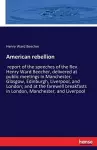 American rebellion cover