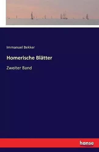 Homerische Blätter cover