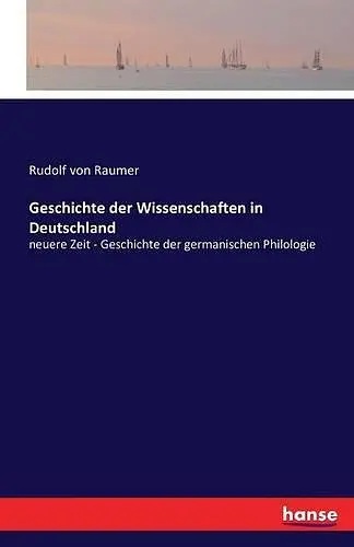 Geschichte der Wissenschaften in Deutschland cover