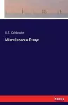 Miscellaneous Essays cover