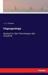 Siegesgesänge cover