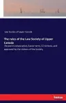 The rules of the Law Society of Upper Canada cover