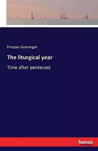 The liturgical year cover