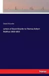 Letters of David Ricardo to Thomas Robert Malthus 1810-1823 cover