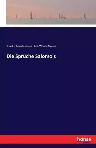 Die Sprüche Salomo's cover