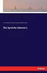 Die Sprüche Salomo's cover