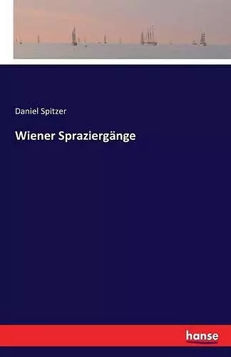 Wiener Spraziergänge cover