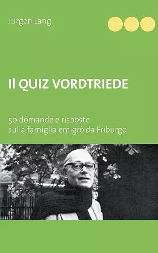 Il Quiz Vordtriede cover