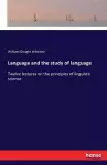 Language and the study of language cover