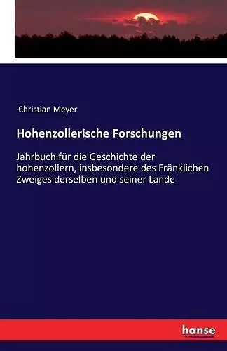 Hohenzollerische Forschungen cover