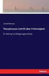 Theophrastos Schrift über Frömmigkeit cover