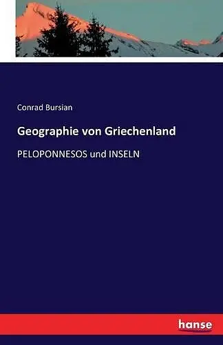 Geographie von Griechenland cover
